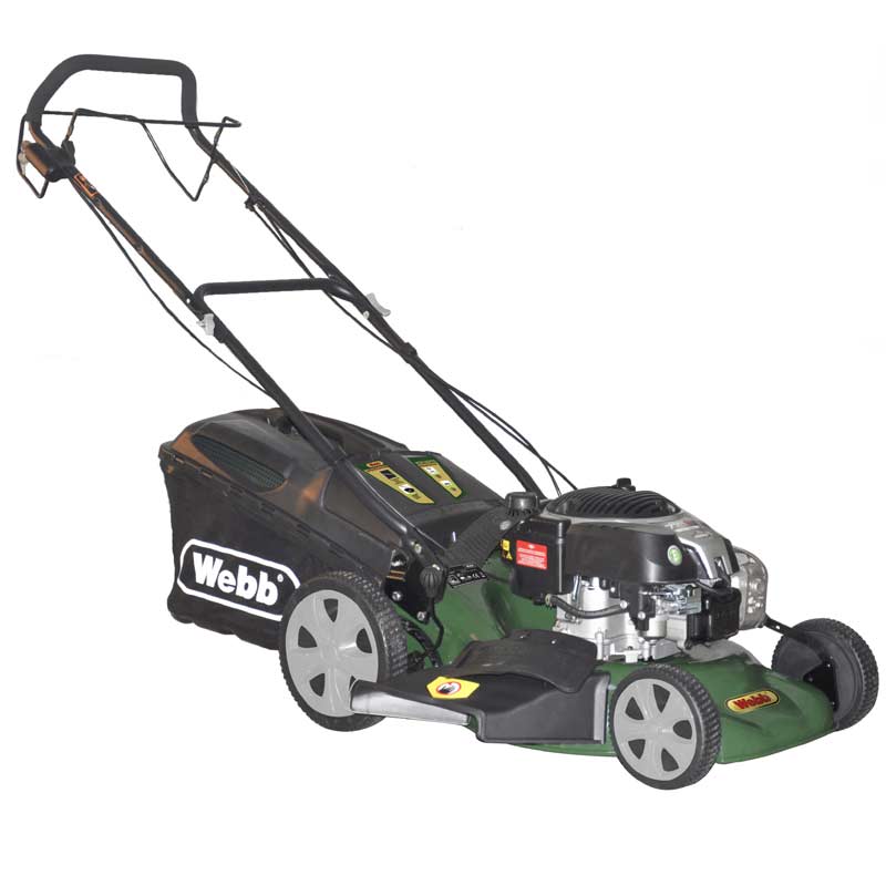 Webb R18SPES 18 Self Propelled Steel Deck Electric Start Rotary Mower