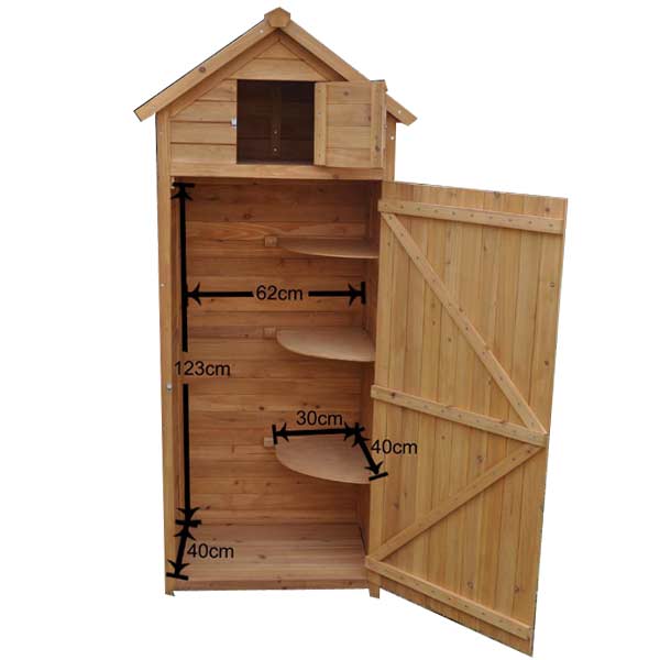 Greenfingers Sentry Apex Storage Shed 25 x 6ft on Sale | Fast Delivery 