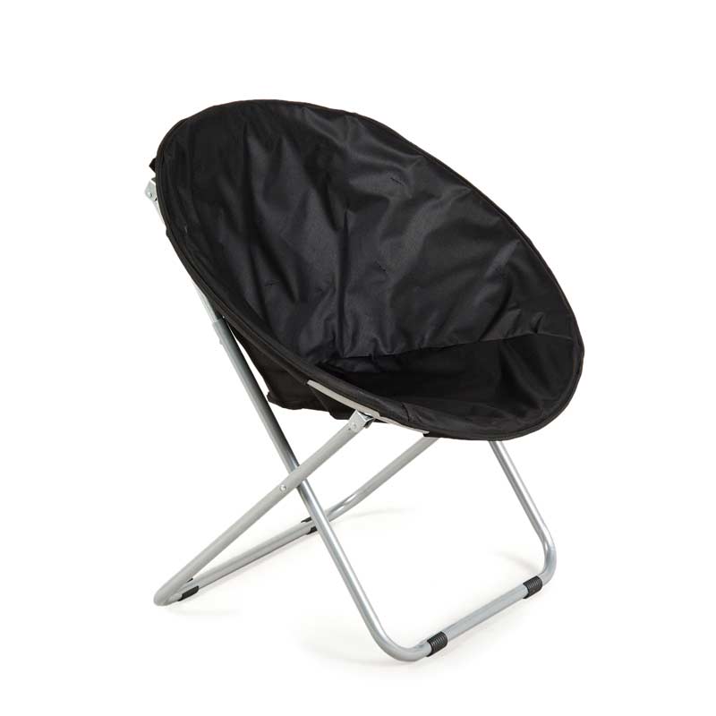 Adult Moon Chair Black on Sale | Fast Delivery | Greenfingers.com