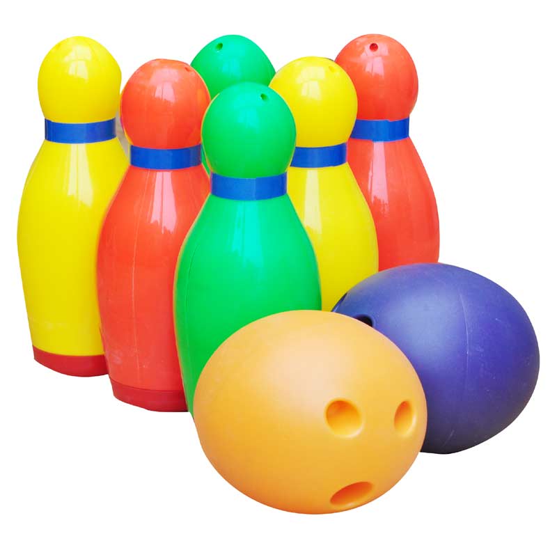 Garden Games Plastic Bowling Skittle Set On Sale Fast Delivery