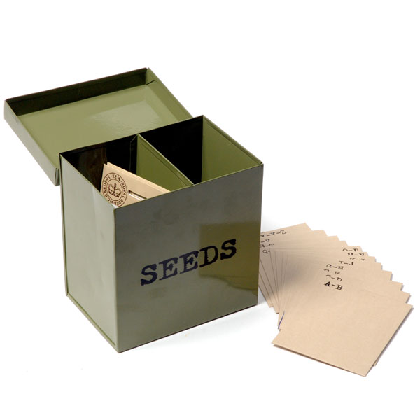 Seed Storage Tins In Stock Now  Greenfingers.com