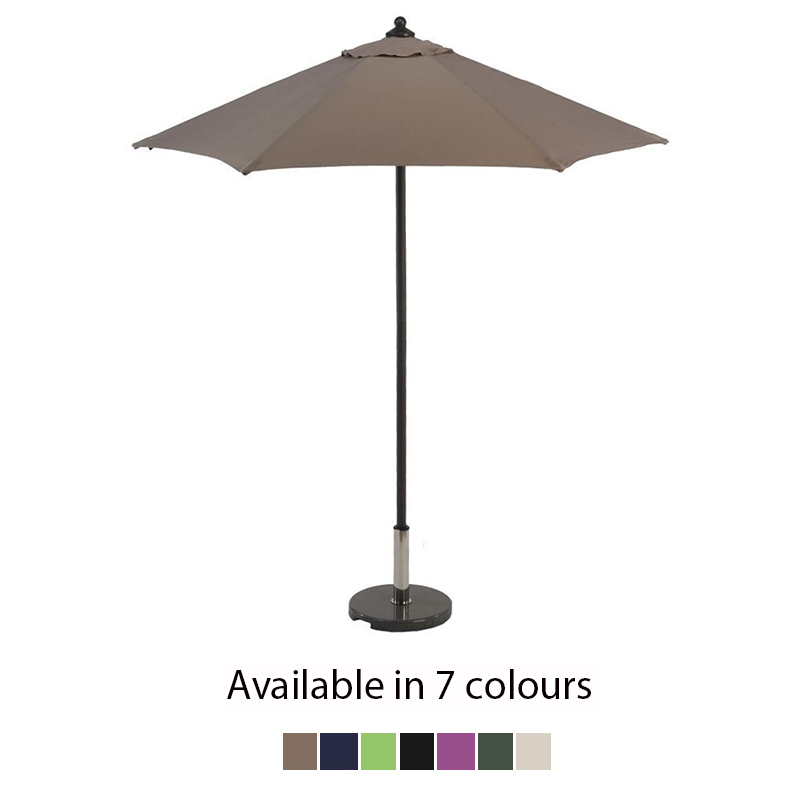 Sturdi Plus Aluminium Round Parasol - 2m