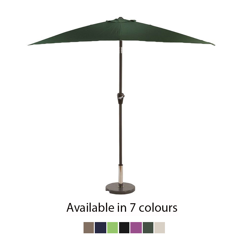 Sturdi Plus Aluminium Rectangular Parasol - 3m