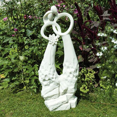 Europa Leisure Solstice Sculptures Just Married Statue - White