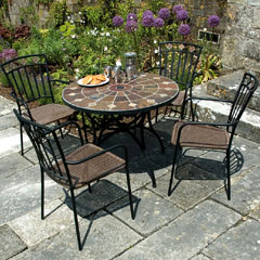 Europa Leisure Malaga Granada 4 Seater Dining Set
