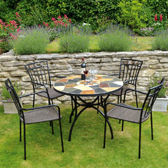 Europa Leisure Malaga 4 Seater Dining Set