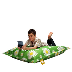 Elephant Junior Beanbag - Belle Flower Pattern