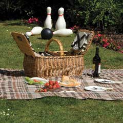 Lifestyle Willow Picnic Hamper 4 Person