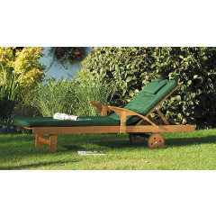 Lifestyle Sun Lounger - With Cushion