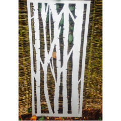 Parallax Silver Birch Wall Panel