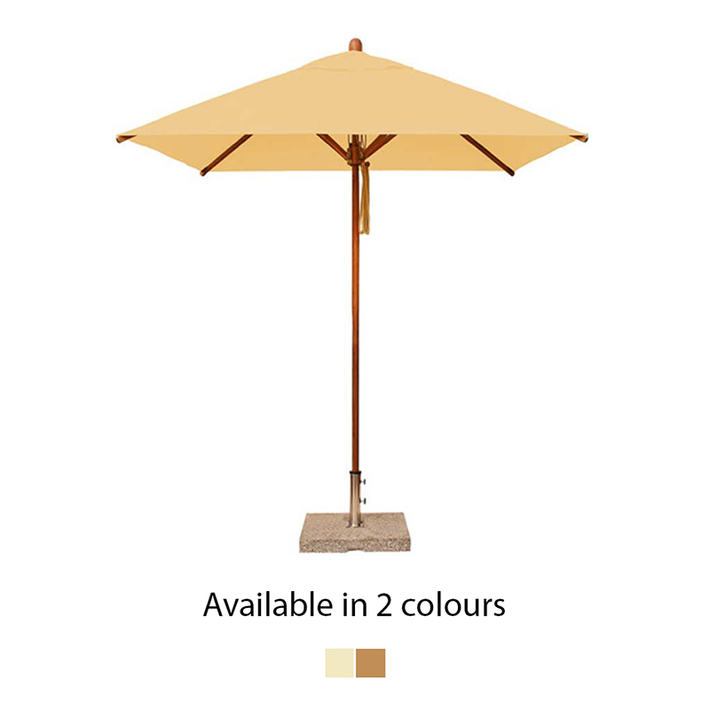 Bambrella Levante Polyester Square Parasol - 2.1m