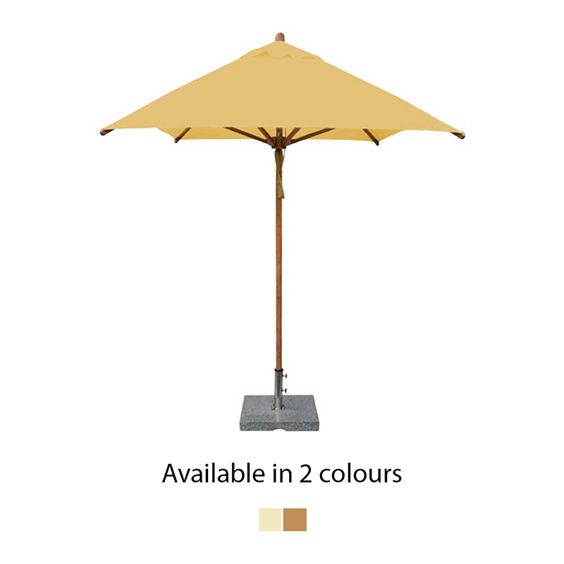 Bambrella Levante Polyester Rectangular Parasol - 3m