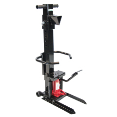 Handy Manual Log Splitter Foot Operated - 8 Ton