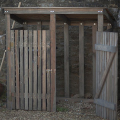 Garden Trading Double Wheelie Bin Store