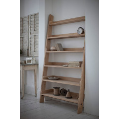 Garden Trading Hambledon Oak Shelf Ladder - Wide