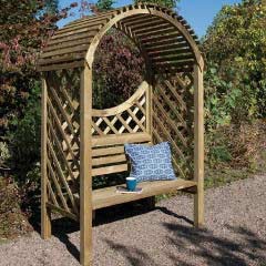 Rowlinson Keswick 2 Seater Arbour Bench