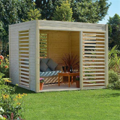Rowlinson Carmen Pavilion Cabin - W8.5ft x D8.5ft