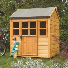 Rowlinson Little Lodge Playhouse - W4ft x D3.5ft
