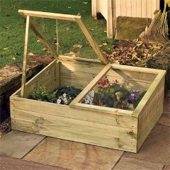 Rowlinson Timber Cold Frame - W3ft x D2.5ft