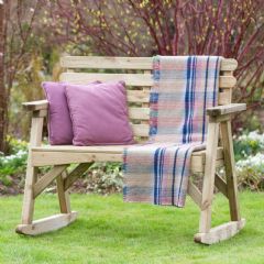 Zest 4 Leisure Abbey 2 Seater Rocking Bench
