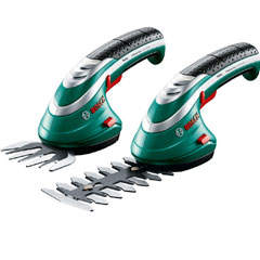Bosch Isio Cordless Shrub and Grass Shear Set