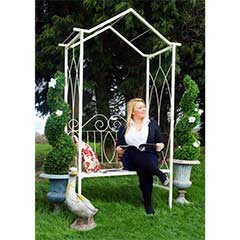 Black Country Metal Works Limited Lady Elinor 2 Seater Arbour Bench
