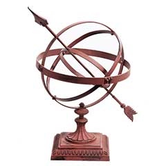 Black Country Metal Works Hemispherian Wrought iron Armillary