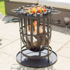 La Hacienda Vancouver Firebasket with Grill - 56cm Height