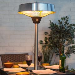 La Hacienda Table Top Heater Halogen - Modern Style Head 2100w