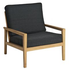 Alexander Rose Roble Chair - Charcoal Cushions