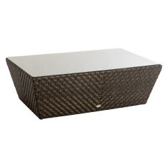 Alexander Rose Ocean Maldives 100cm Rattan Table