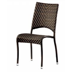 Alexander Rose Ocean Fiji Stacking Chair - Brown