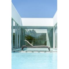 Alexander Rose Ocean Fiji Adjustable Rattan Sun Lounger - 210cm Width