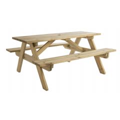Alexander Rose FSC Pine Wooden Childrens Picnic Table - 74cm Width