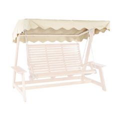 Alexander Rose Replacement Canopy For Mahogany 3 Seater Swing Seat - Ecru