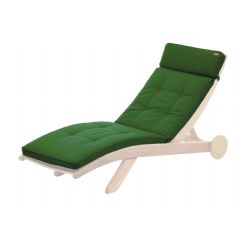 Alexander Rose Polyester Sun Lounger Cushion - Green