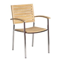 Alexander Rose Cologne Stacking Armchair