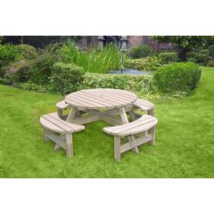 Woodshaw Appleton Round Picnic Bench