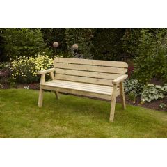 Woodshaw Hampton 3 Seater Bench