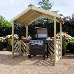Woodshaw Hampton Barbecue Shelter
