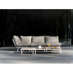 Alexander Rose Beach Chaise 3 Seater Lounge Set