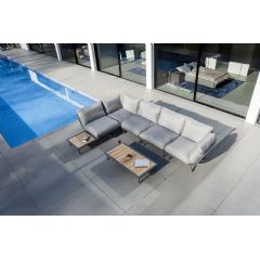 Alexander Rose Beach 4 Seater Corner Lounge Set