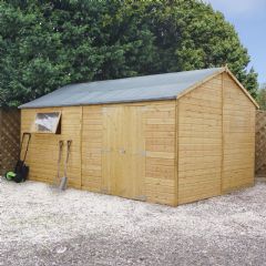 Mercia Premium Reverse Shiplap Workshop - W16ft x D10ft