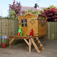 Mercia Bluebell Playhouse - With Tower - W4ft x D4ft