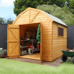 Mercia Premium Shiplap Dutch Barn Shed - W8ft x D8ft