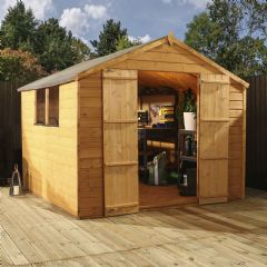 Mercia Shiplap Apex Shed - W8ft x D8ft