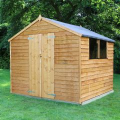 Mercia Overlap Apex Shed - W8ft x D8ft