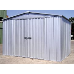 Absco Premier Titanium Shed - Zinc - W12ft x D10ft