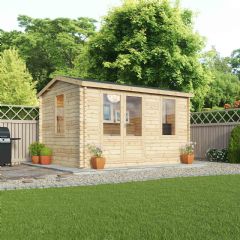 Mercia W13ft x D9.5ft Elite Log Cabins