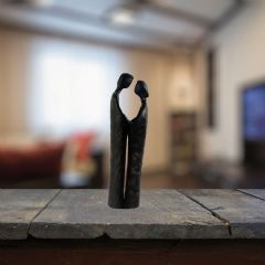 Europa Leisure Couple Contemporary Style Elur Iron Figurine 16cm